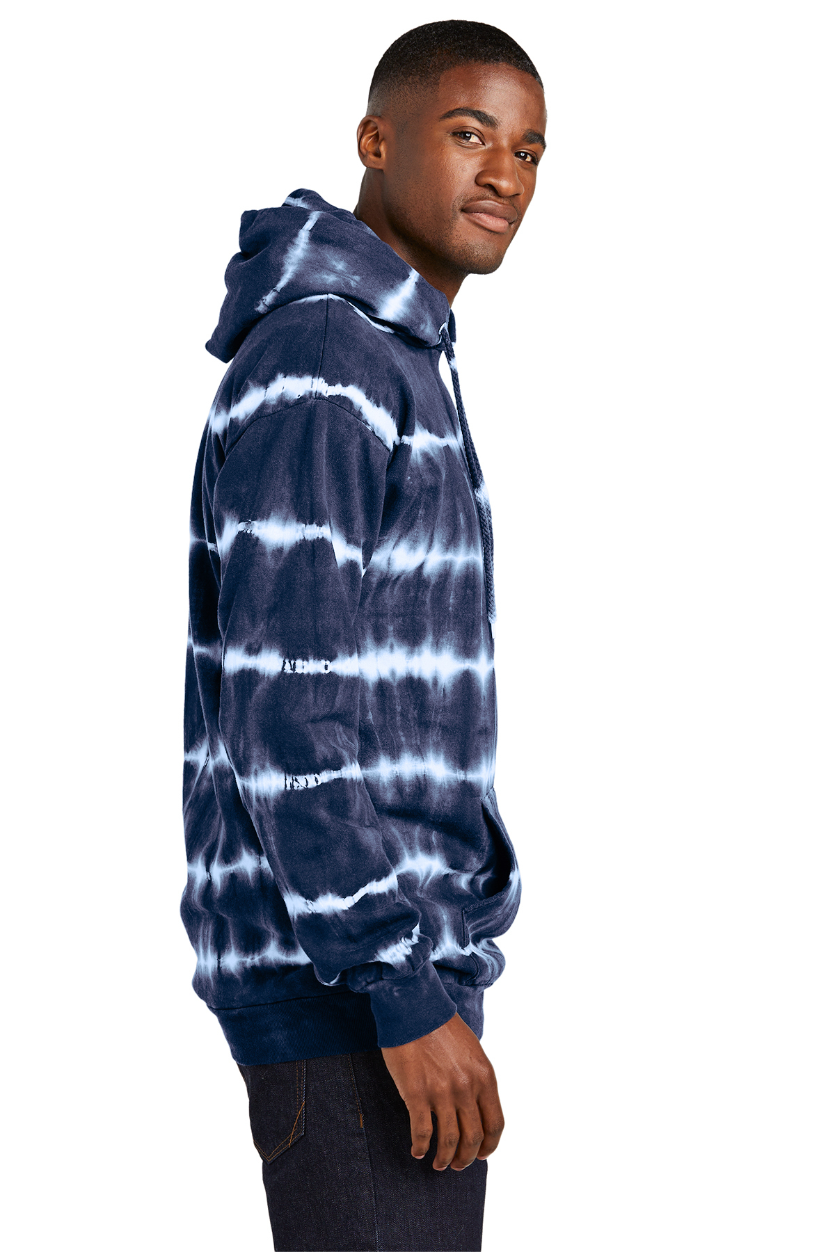 Black and grey tie dye hoodie hotsell