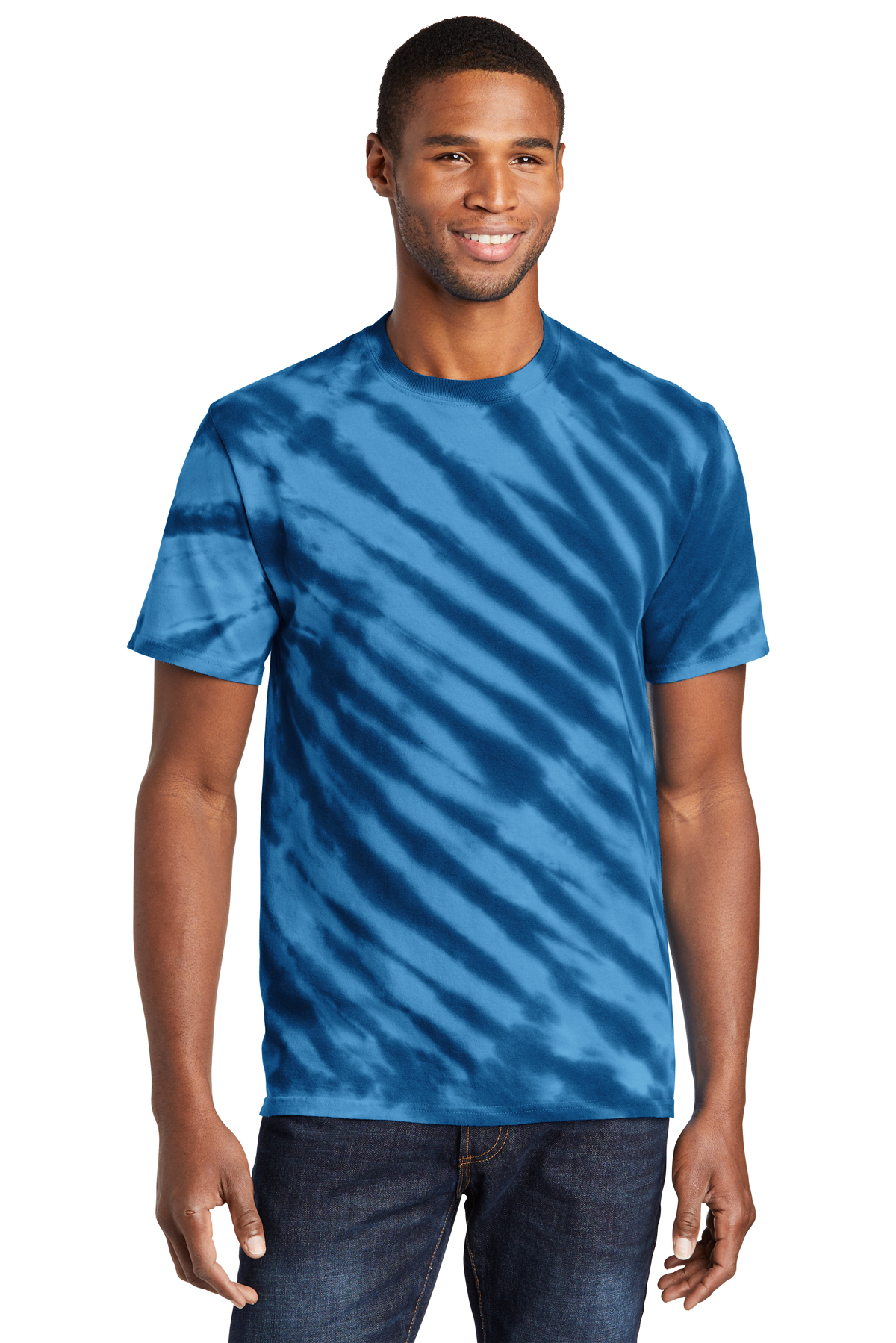 Port & Company - Tiger Stripe Tie-Dye Tee | Product | SanMar