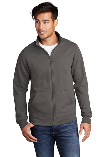 Port & Company Core Fleece Cadet Full-Zip Sweatshirt | Product | SanMar