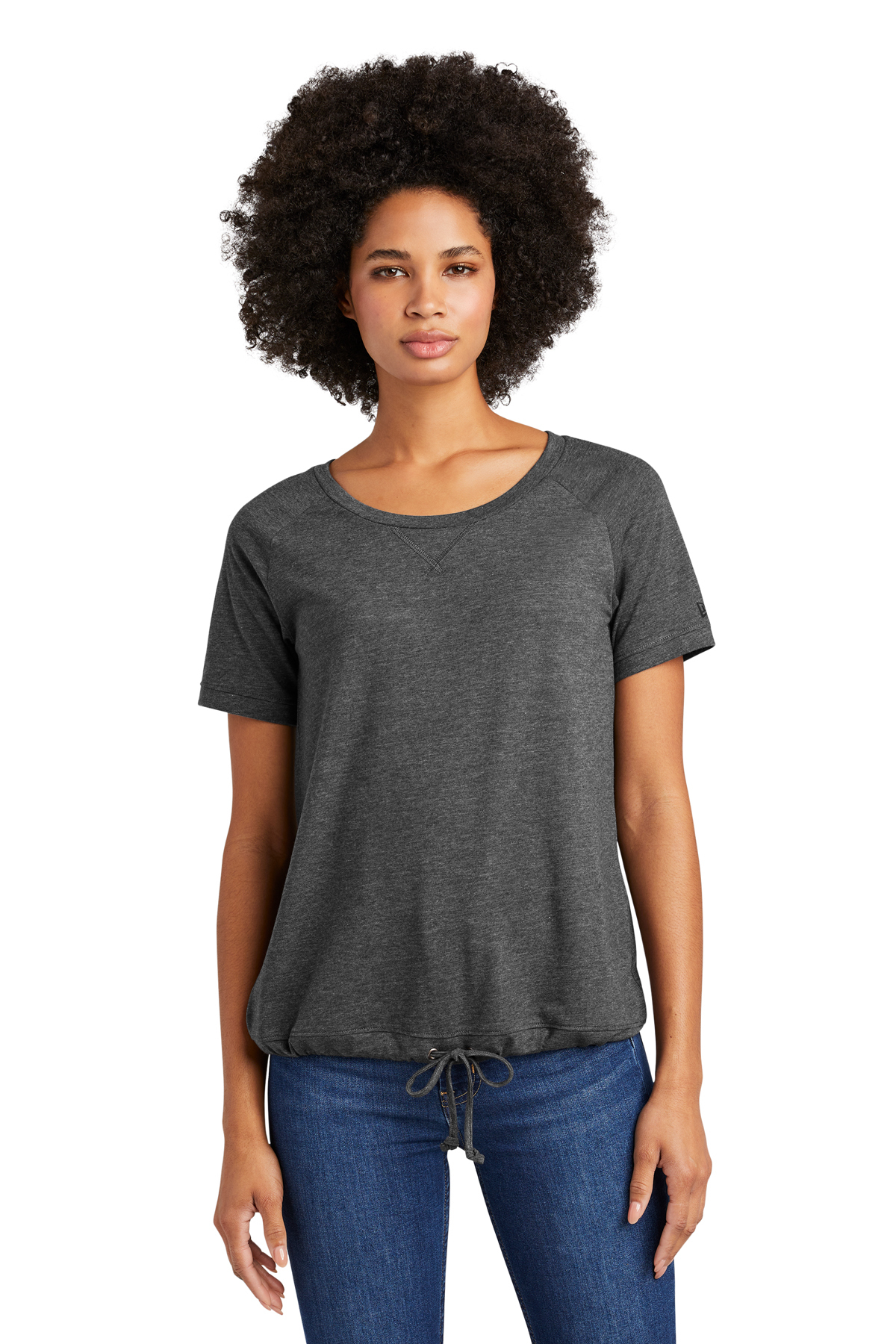 New Era Ladies Tri-Blend Performance Cinch Tee | Product | Company Casuals