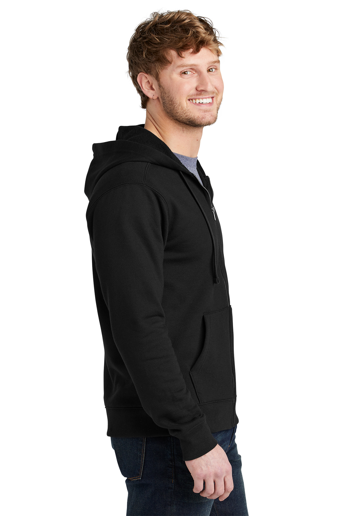 Volunteer Knitwear Chore Fleece Full-Zip Hoodie | Product | SanMar