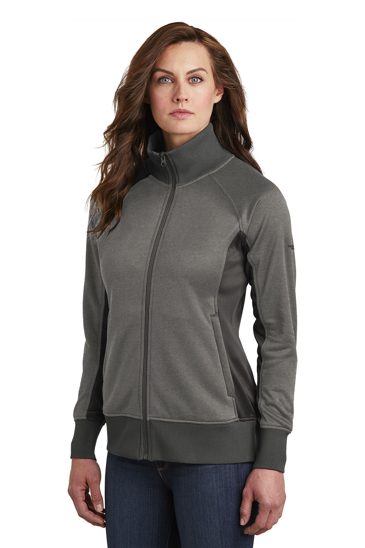 north face tech full zip fleece