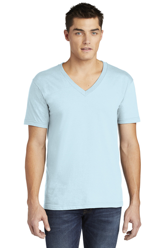 American Apparel Fine Jersey V-Neck T-Shirt | Product | SanMar