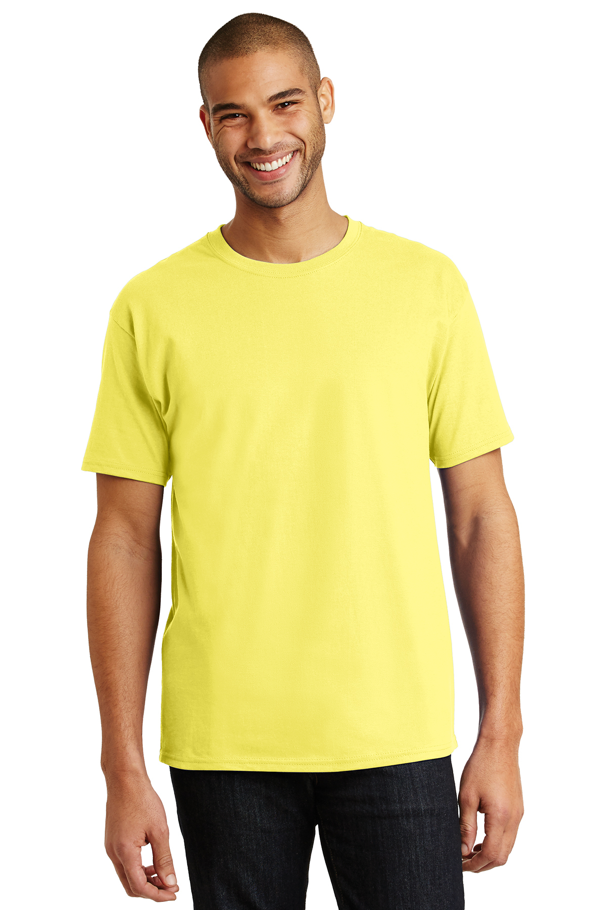 Hanes® - Tagless® 100% Cotton T-Shirt | 100% Cotton | T-Shirts | SanMar