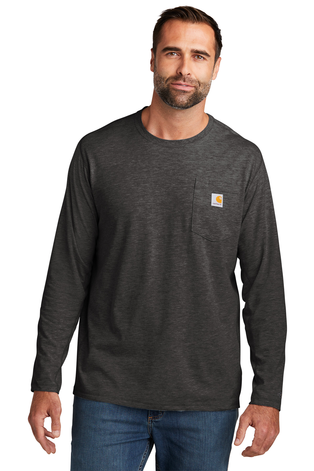 Carhartt Force Long Sleeve Pocket T-Shirt | Product | SanMar