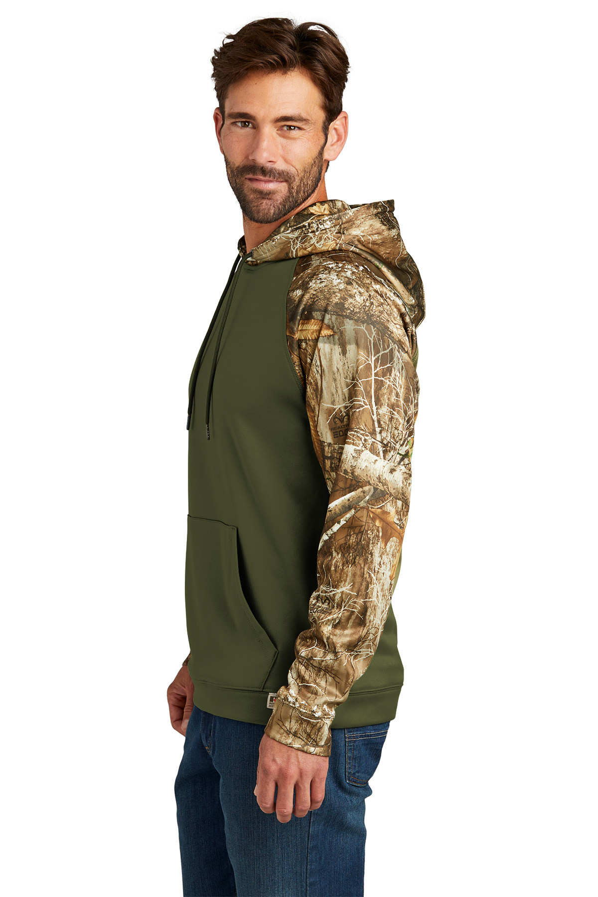 Russell Outdoors Realtree Performance Colorblock Pullover Hoodie