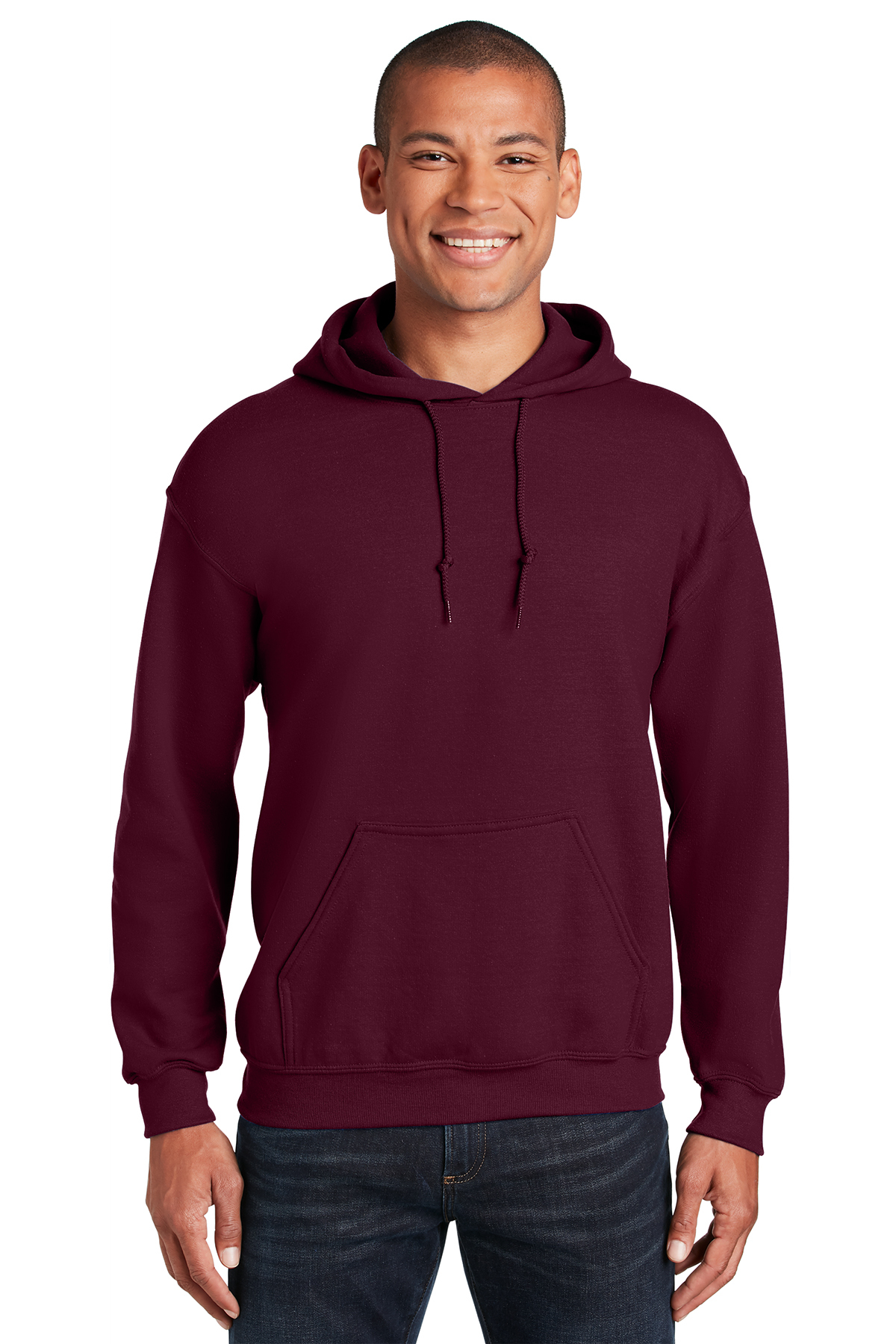 Gildan burgundy clearance hoodie