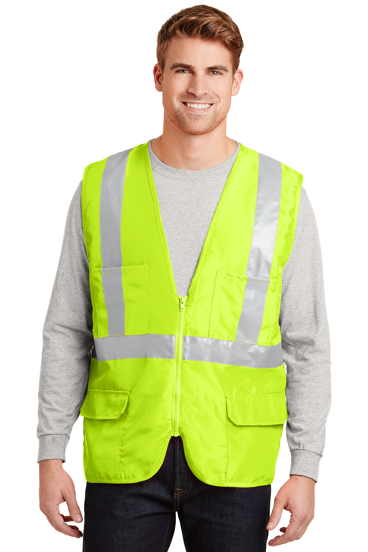 ANSI 107 Class 2 Mesh Back Safety Vest, Product