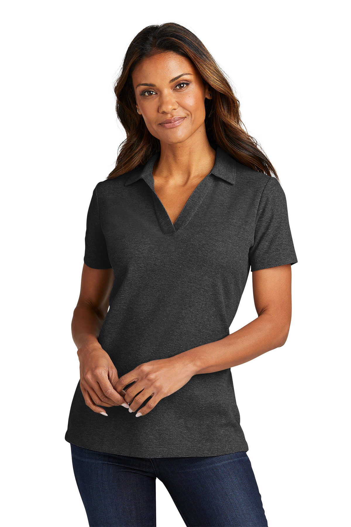 Port Authority Ladies CFREE Cotton Blend Pique Polo Product