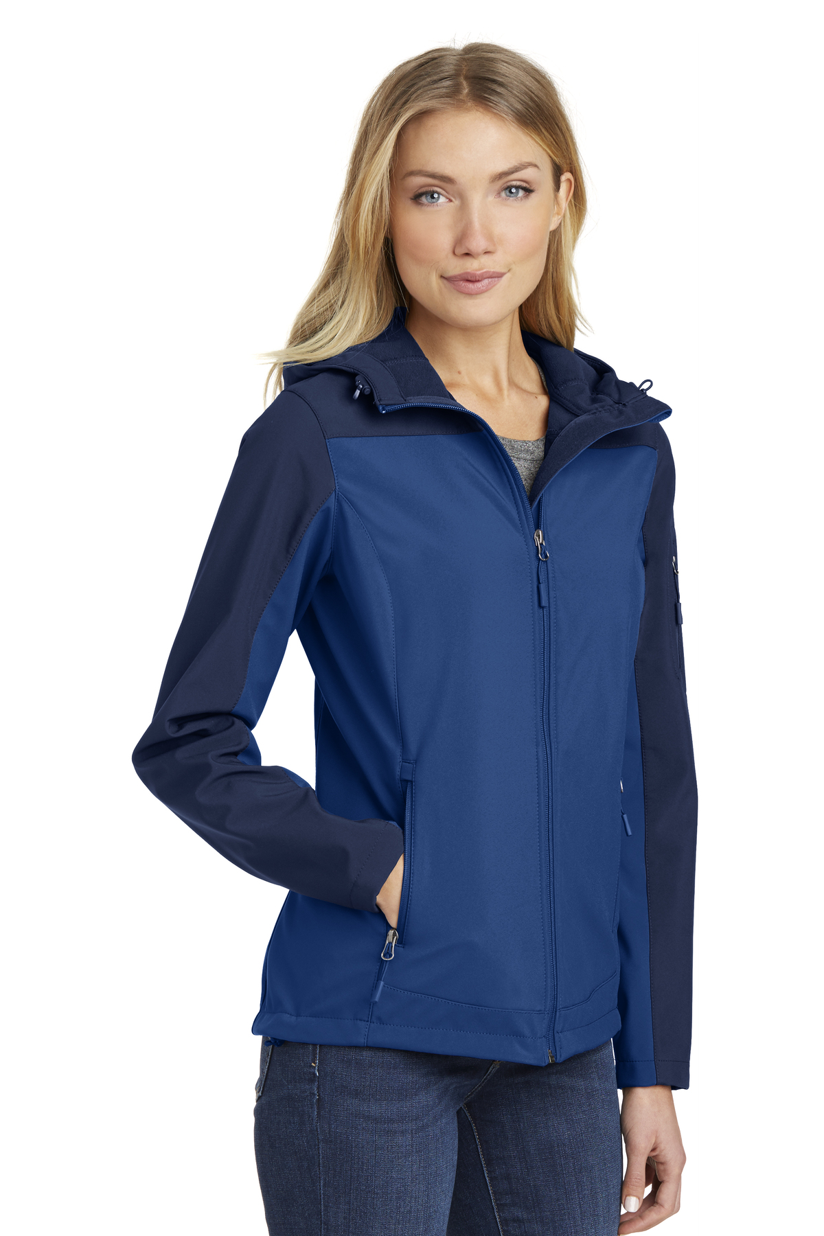 Download Port Authority® Ladies Hooded Core Soft Shell Jacket ...