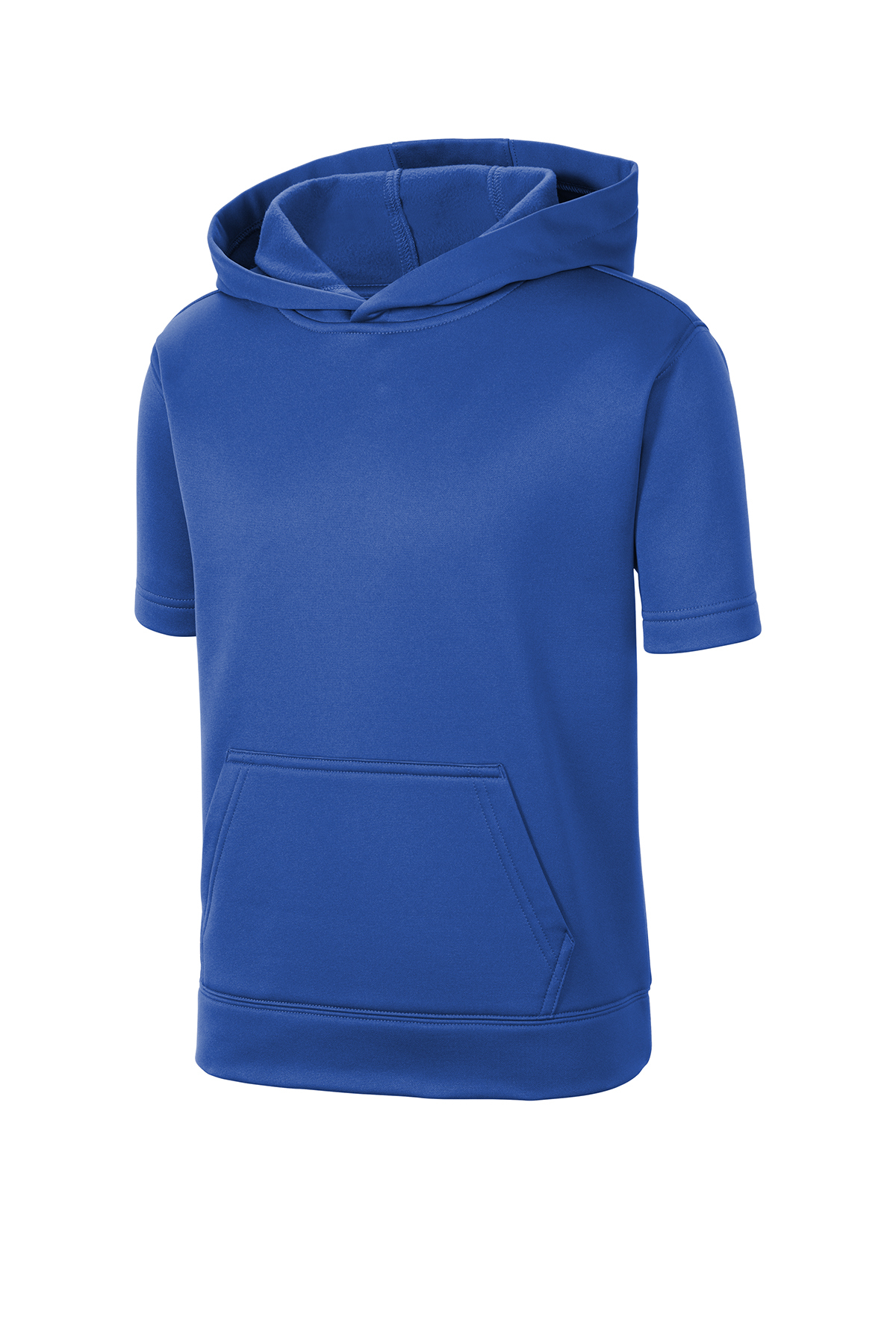 Rockets Unisex Fleece Short Sleeve Hoodie S / Heather Grey