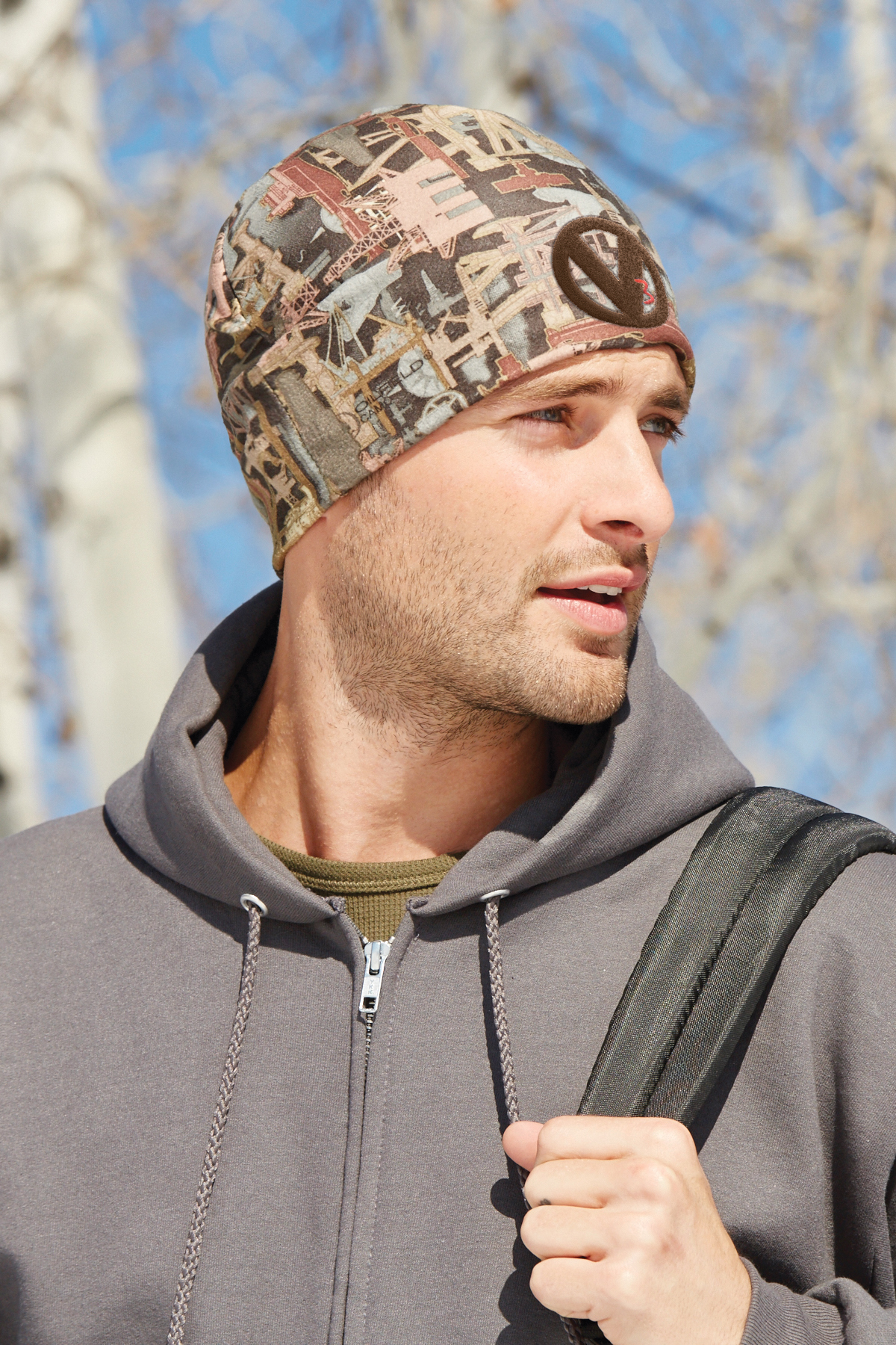 Port Authority Camouflage Fleece Beanie 