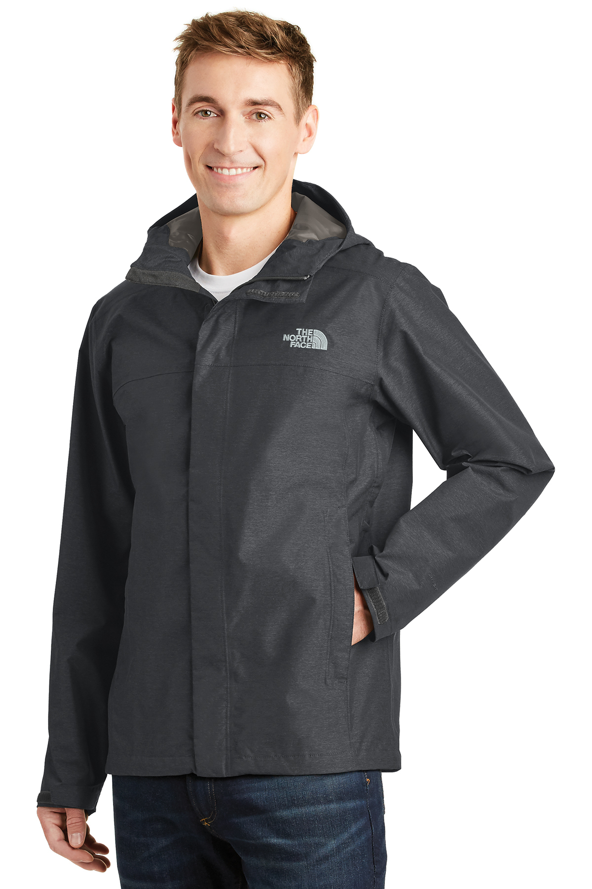 The North Face NF0A3LH4 DryVent Rain Jacket - Shady Blue - S