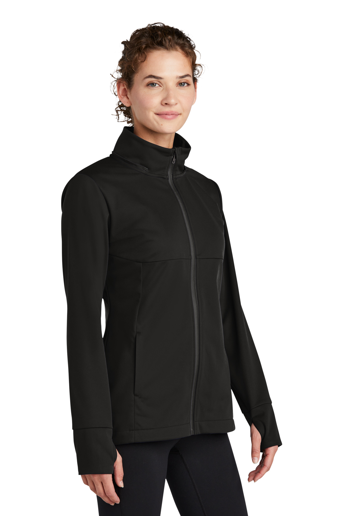 Sport-Tek Ladies Hooded Soft Shell Jacket | Product | SanMar
