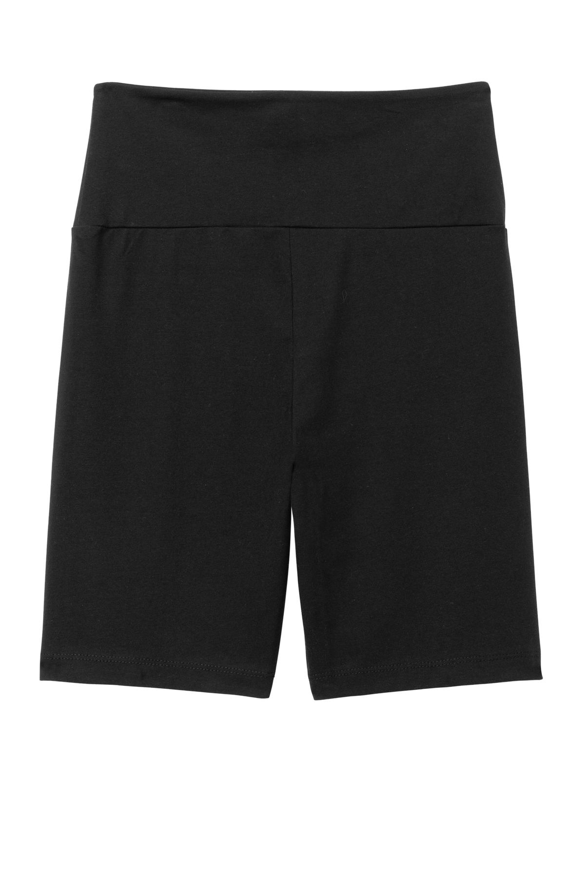 District Women’s Flex High-Waist Bike Short | Product | SanMar