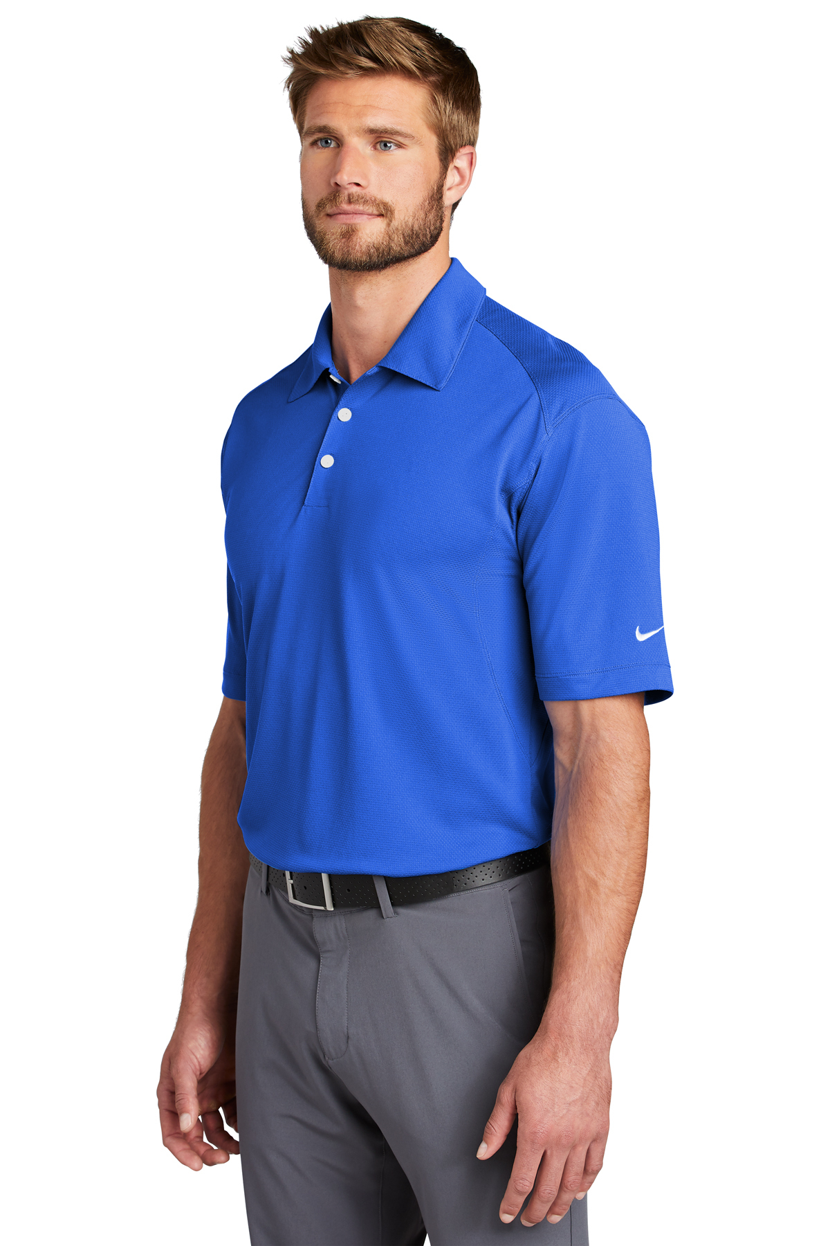Nike dri fit 2025 mini texture polo