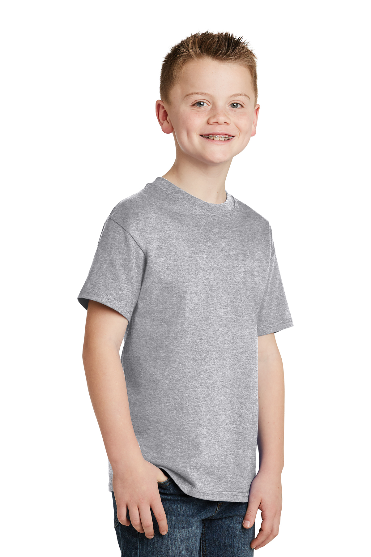 Hanes Youth Tagless 100 Cotton T Shirt 6 6 1 100 Cotton