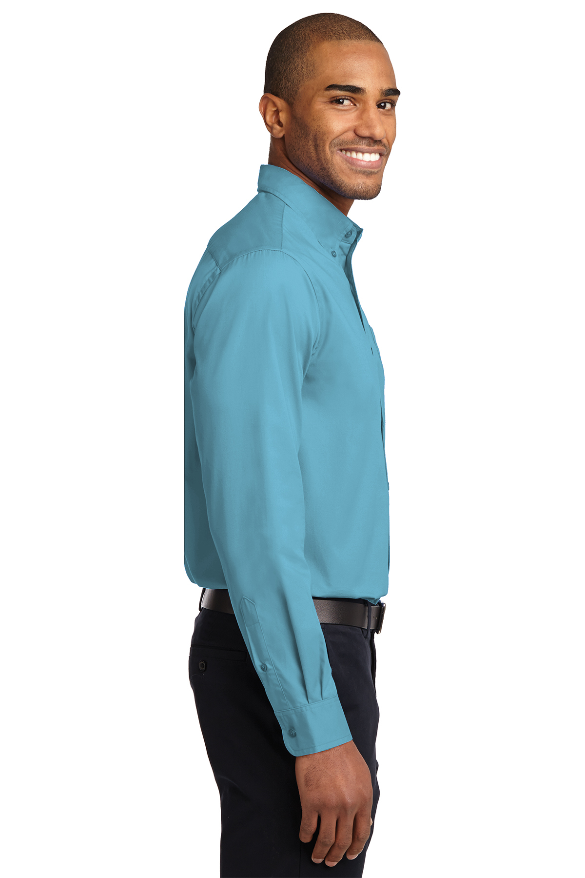 long sleeve collared shirt