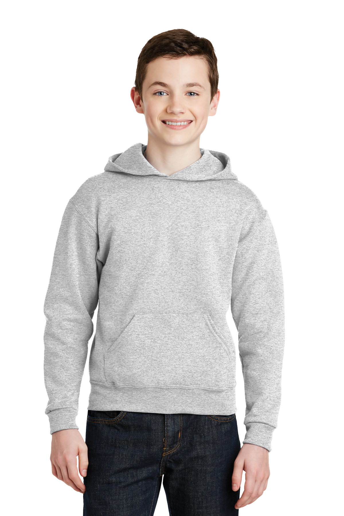 Jerzees - Youth NuBlend Pullover Hooded Sweatshirt | Product | SanMar