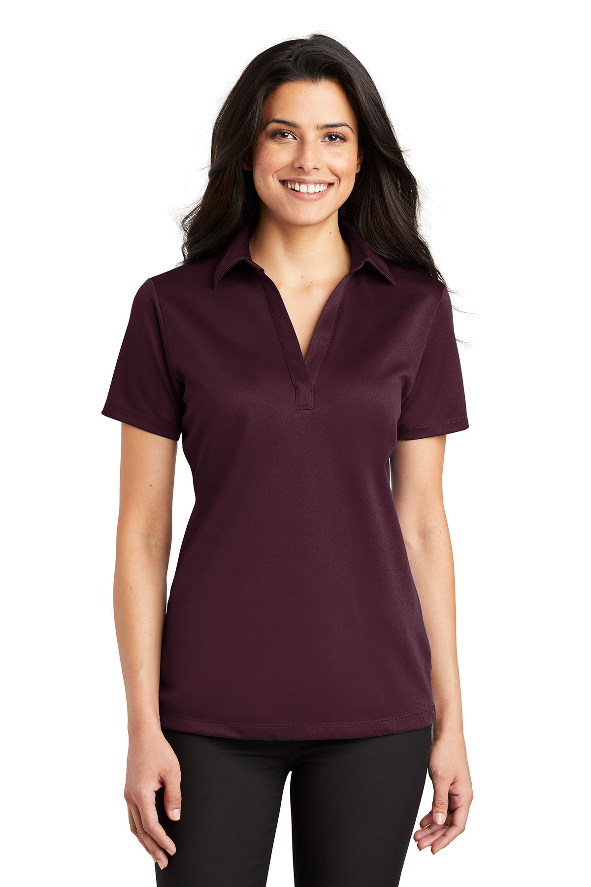Port Authority Ladies Silk Touch™ Performance Polo | Product | SanMar