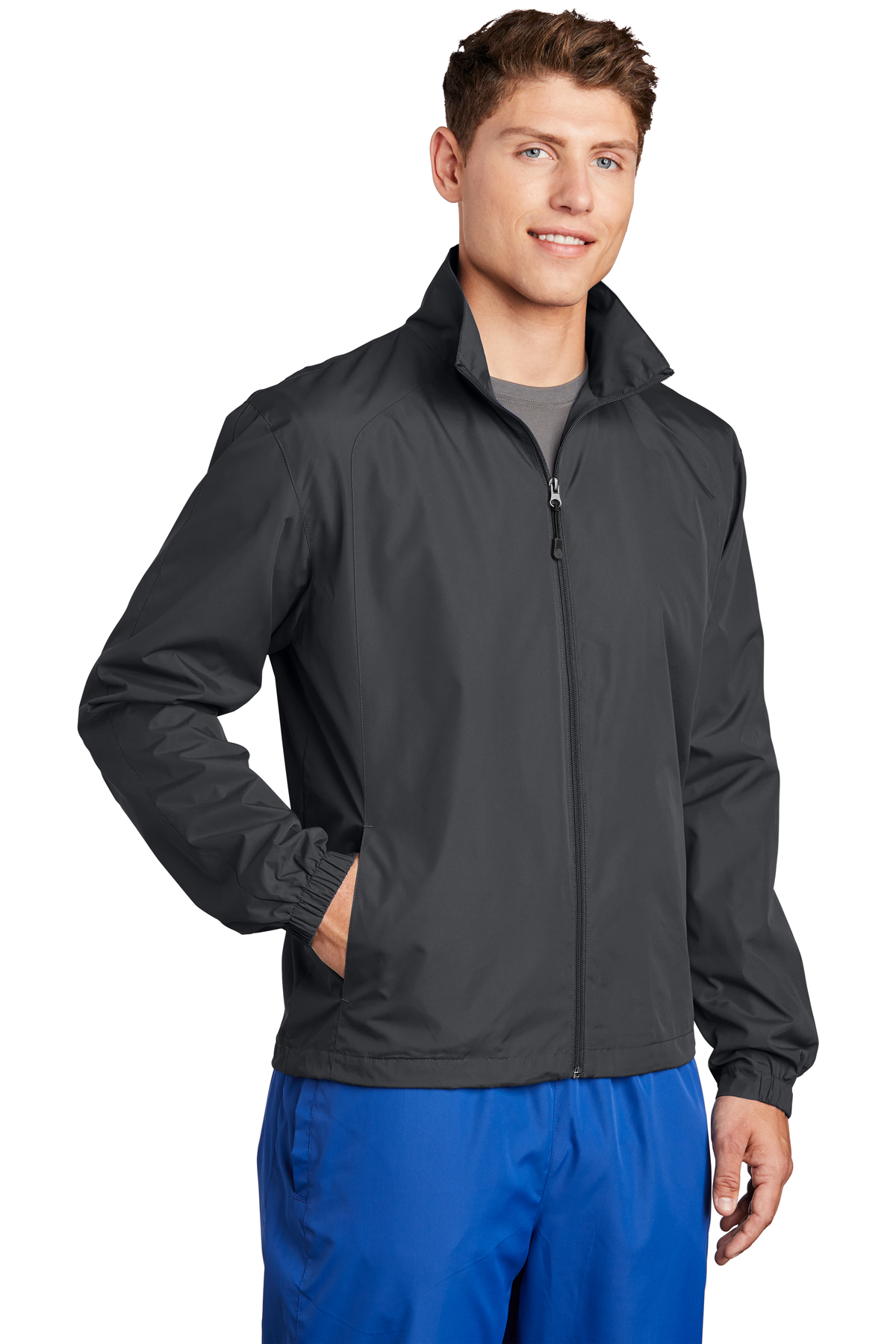 Sport Tek Full Zip Wind Jacket Product Sport Tek