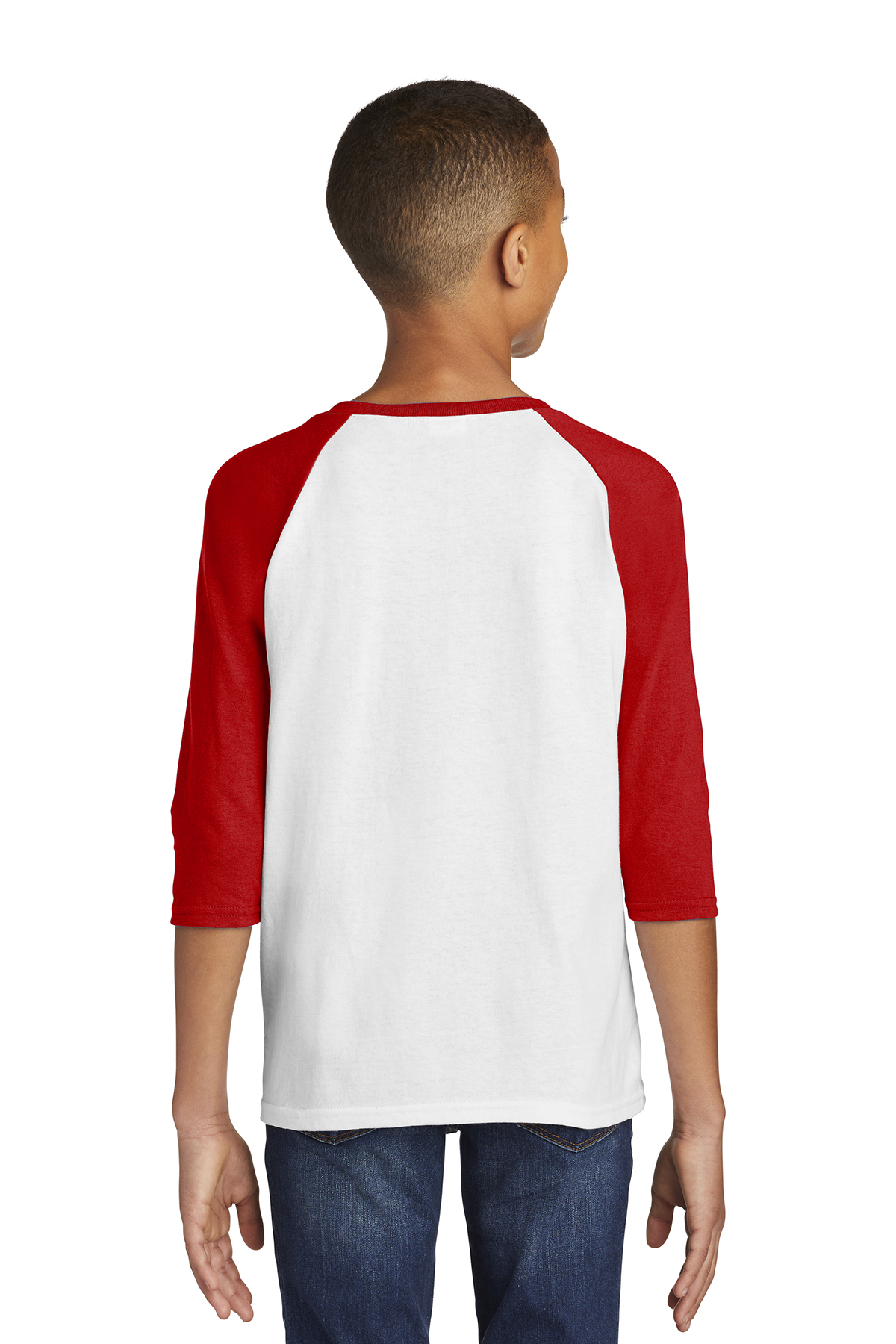 Add Your Custom Text Custom Front 3/4-Sleeve Raglan Baseball T-Shirt Unisex, Youth/Adult 