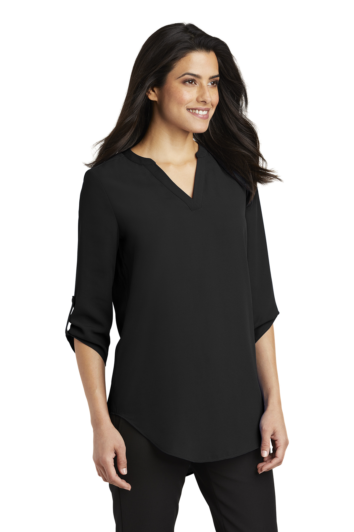 Ladies Authority Blouse 3/4-Sleeve Tunic | Port | Port Product Authority