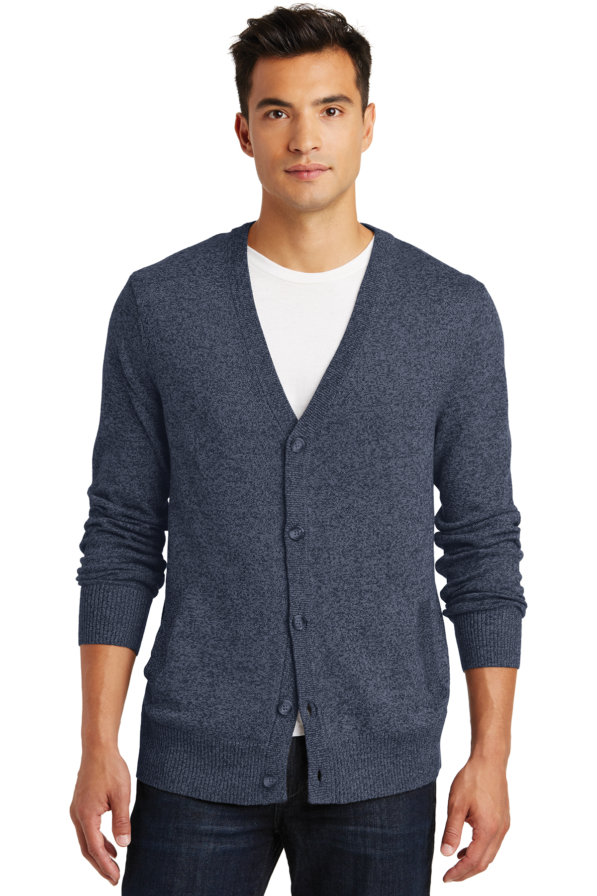 District Made® - Mens Cardigan Sweater | Sweaters | Polos/Knits | SanMar