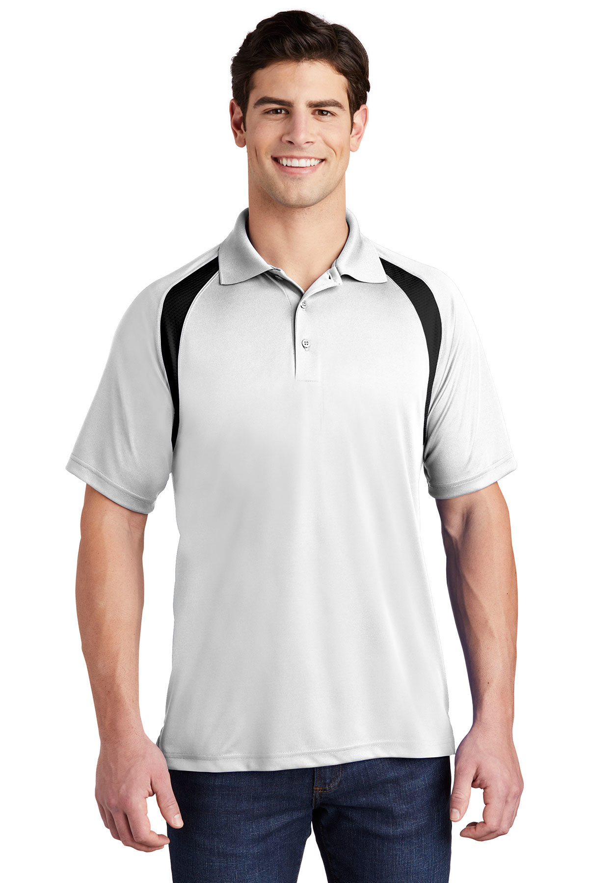 Sport-Tek Dry Zone Colorblock Raglan Polo, Product