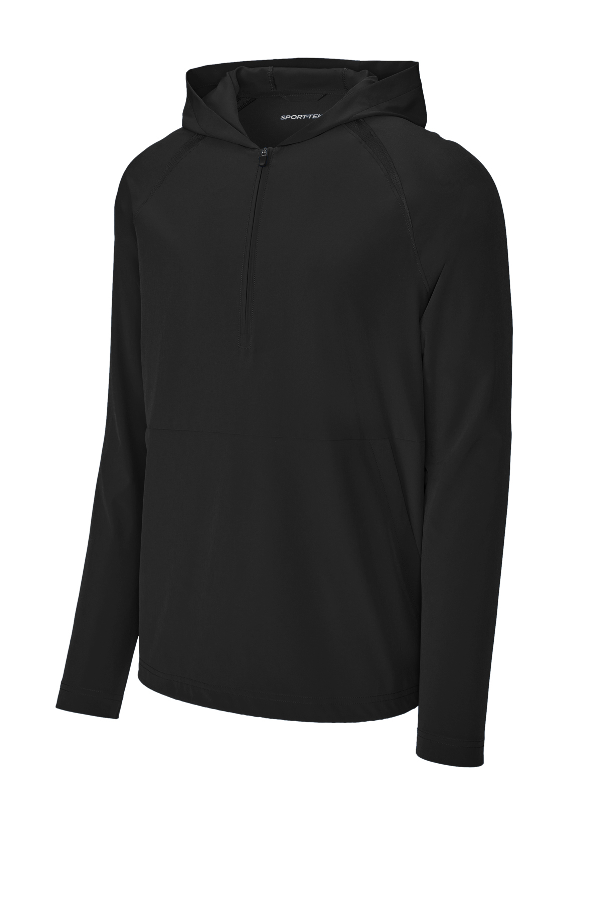 Sport-Tek Repeat 1/2-Zip Long Sleeve Hooded Jacket | Product 