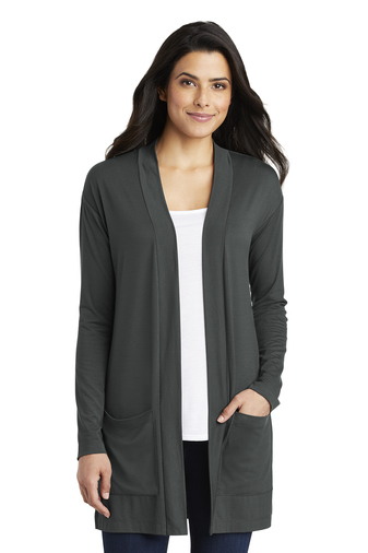 Port Authority Ladies Concept Long Pocket Cardigan | Product | Port ...