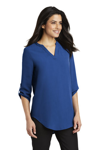 Port Authority Ladies 3/4-Sleeve Tunic Blouse | Product | SanMar