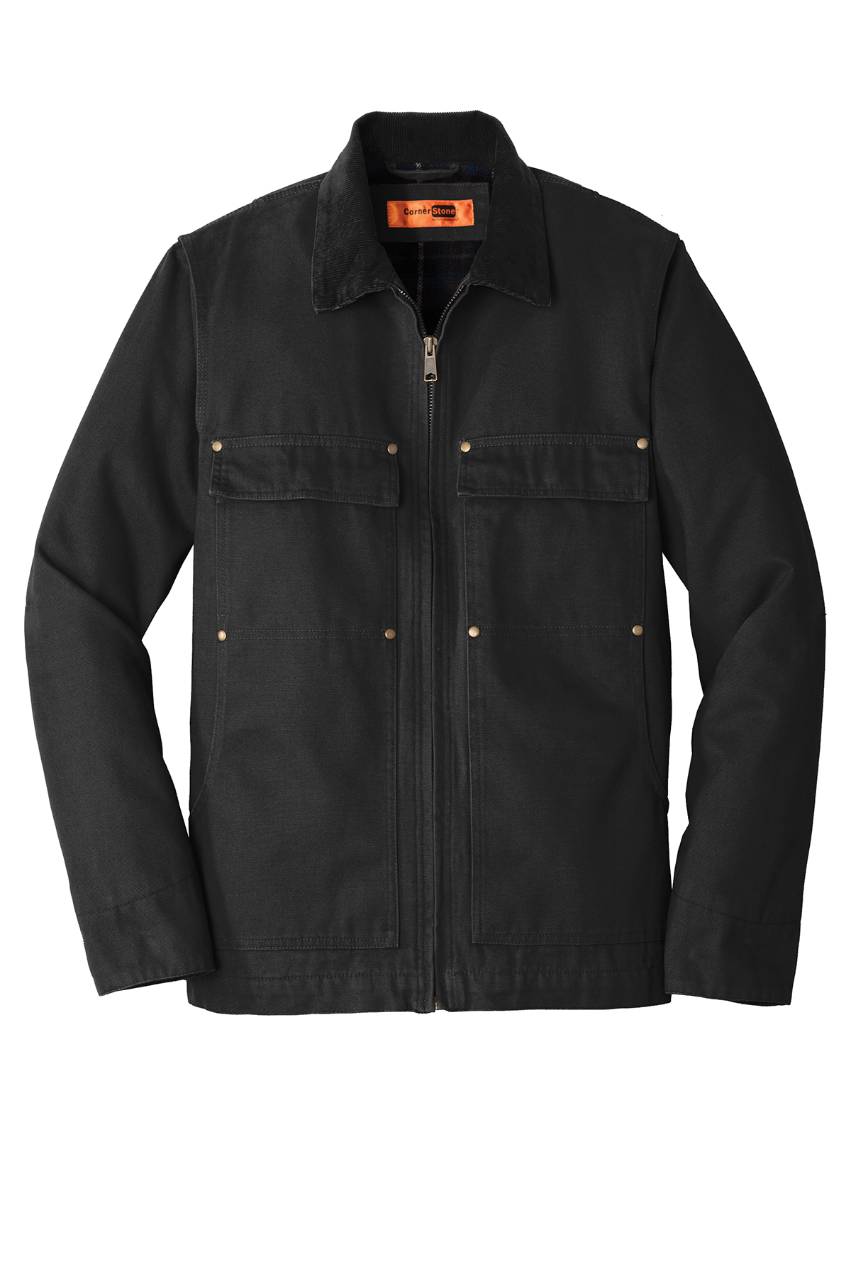 Cornerstone washed duck cloth chore coat on sale