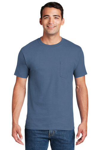 Hanes Beefy-T - 100% Cotton T-Shirt with Pocket | Product | SanMar
