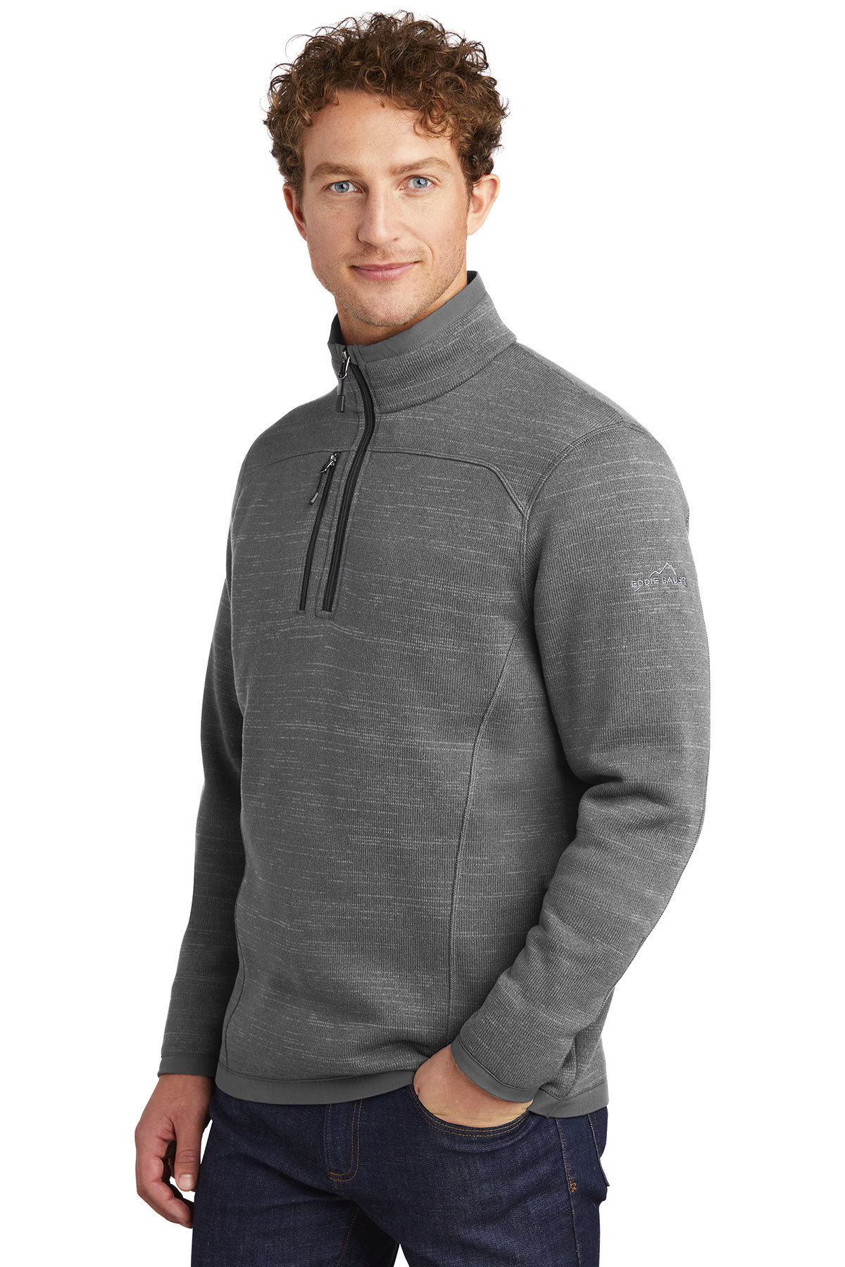 Eddie Bauer Sweater Fleece 1/4-Zip | Product | SanMar