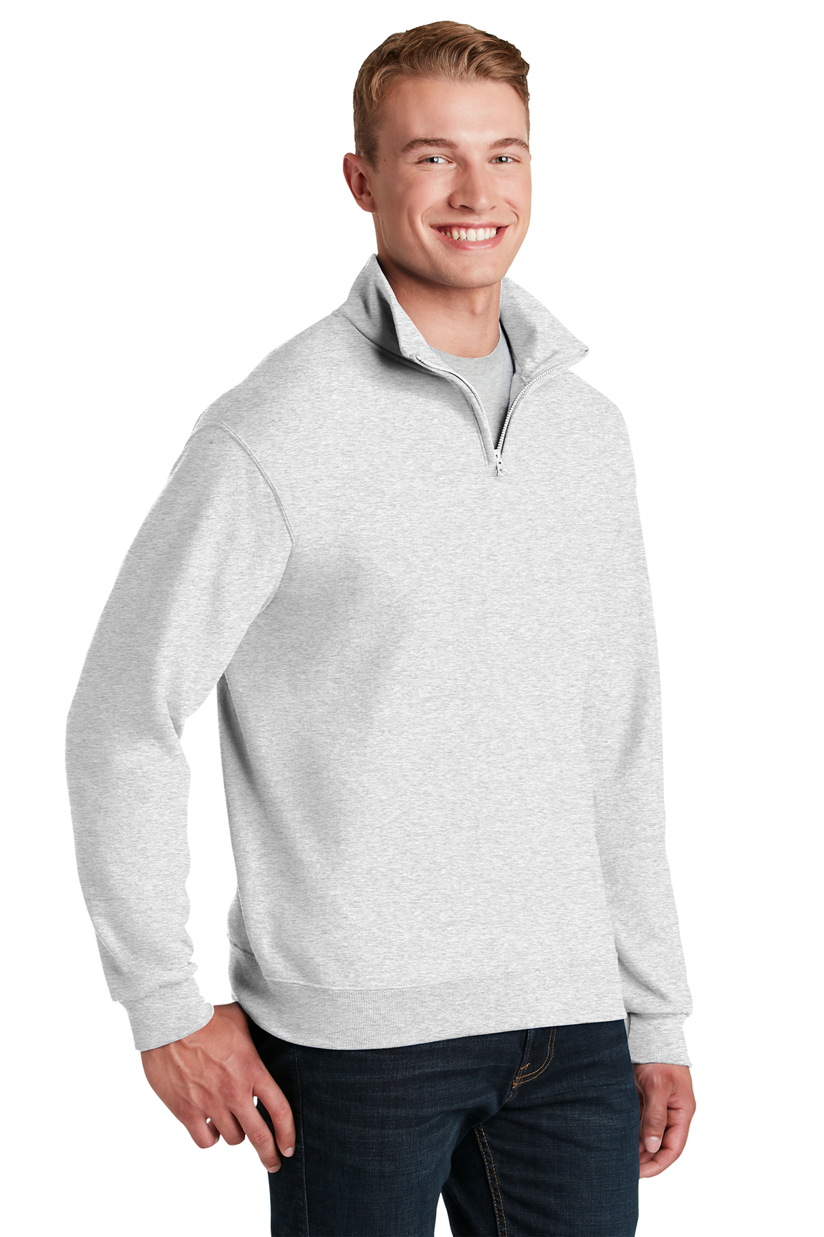 jerzees quarter zip
