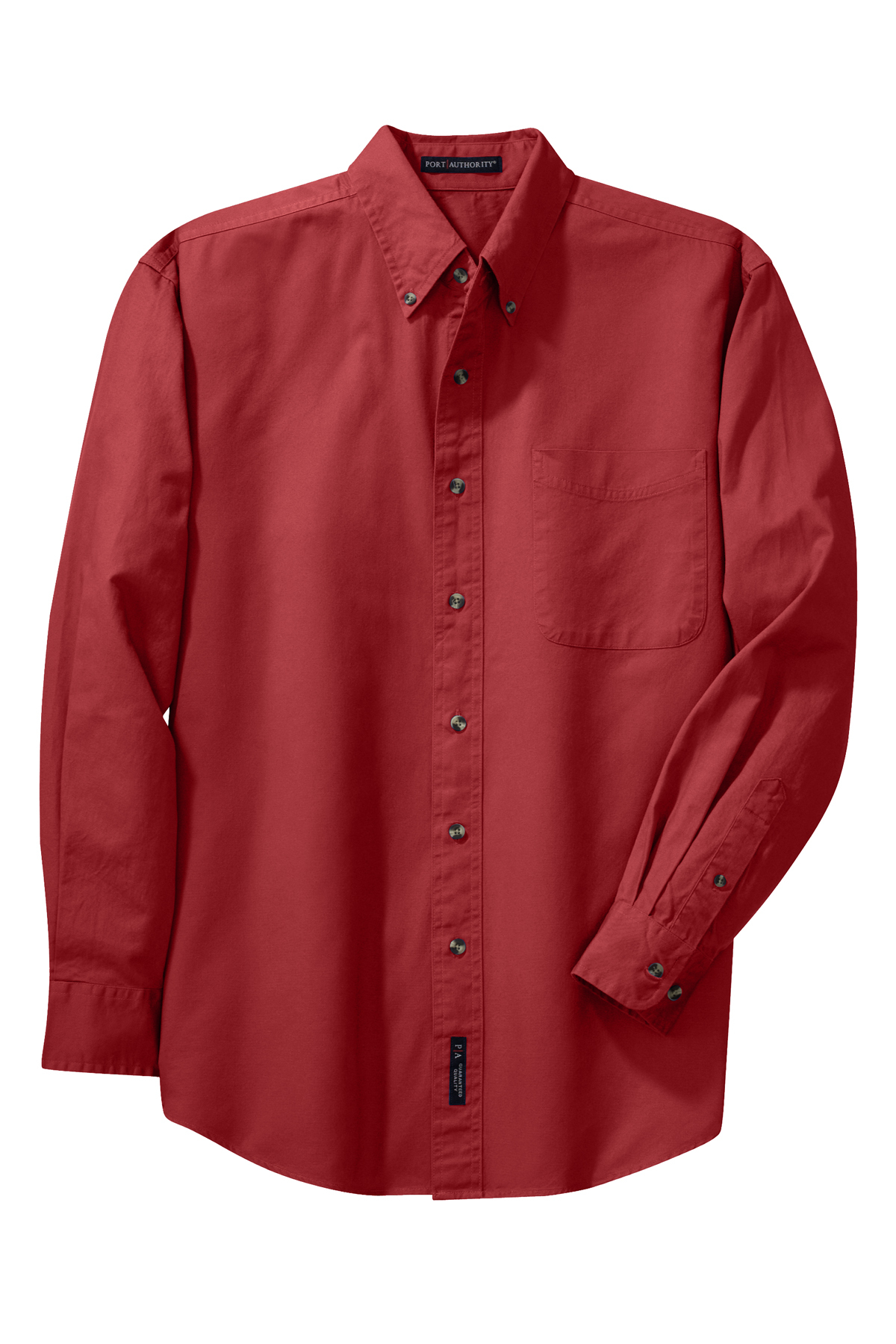 Port Authority Long Sleeve Twill Shirt | Product | SanMar