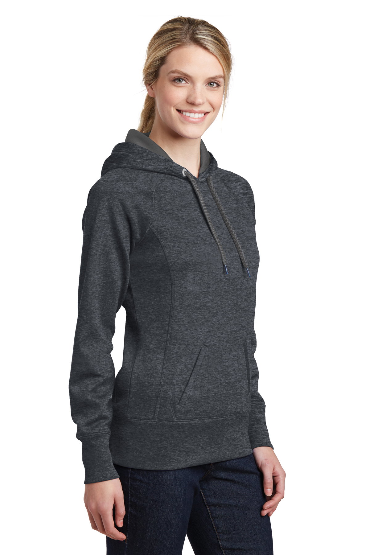 Sport-Tek Ladies Tech Fleece Hooded Sweatshirt | Product | SanMar