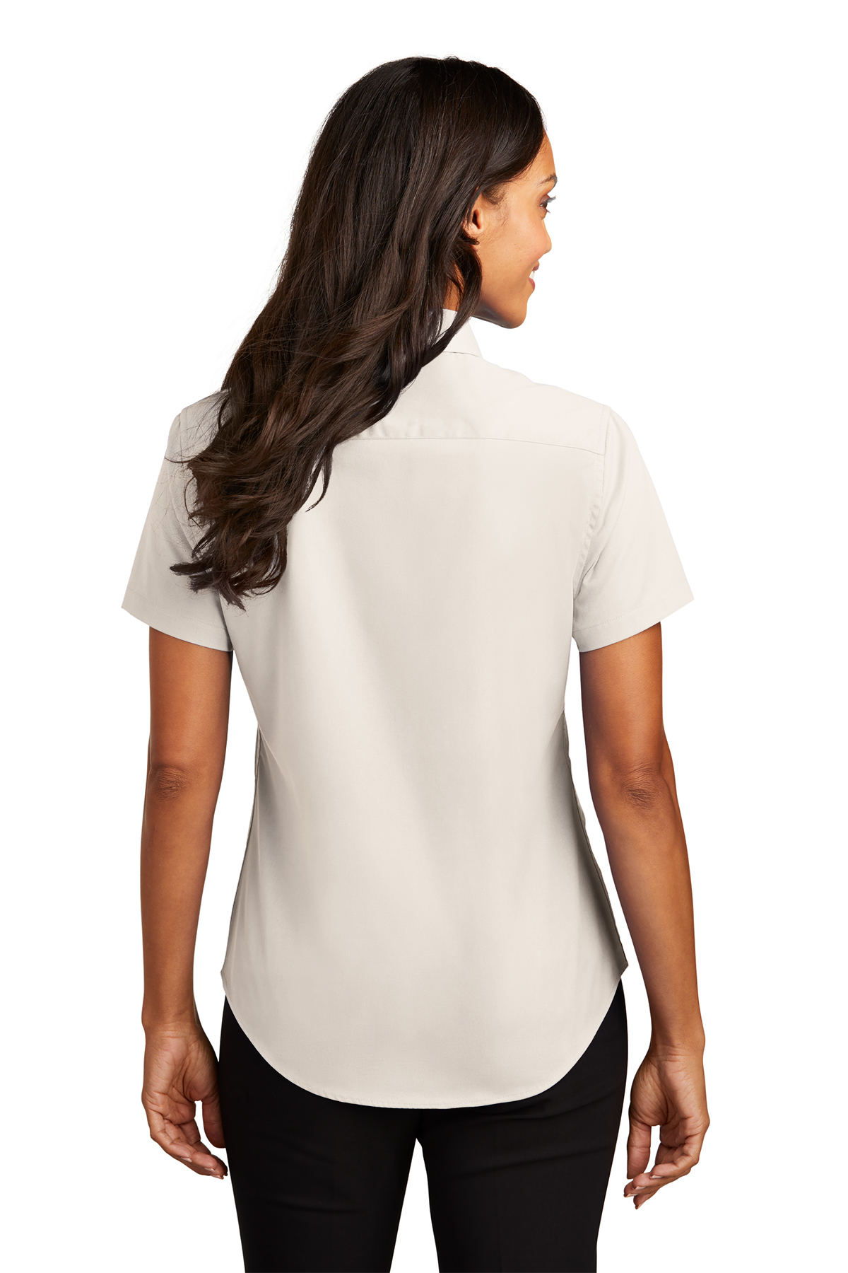 Port Authority Ladies Short Care | Authority Easy Port Shirt Product Sleeve 