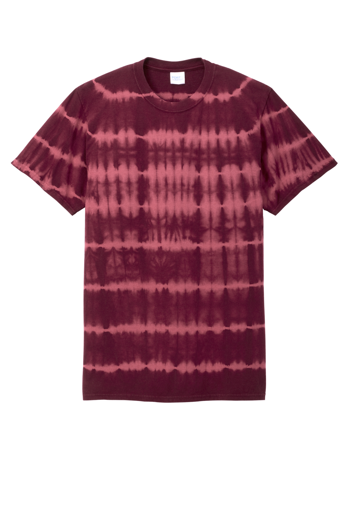 Port & Company Allover Stripe Tie-Dye Tee | Product | SanMar