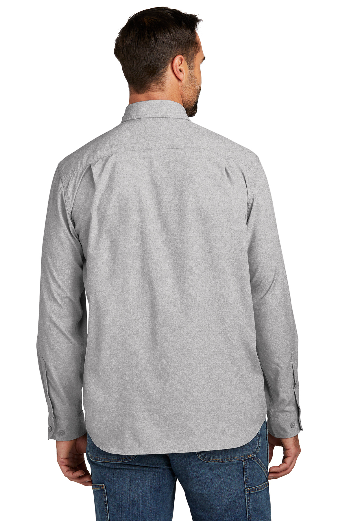Carhartt Force Solid Long Sleeve Shirt | Product | SanMar