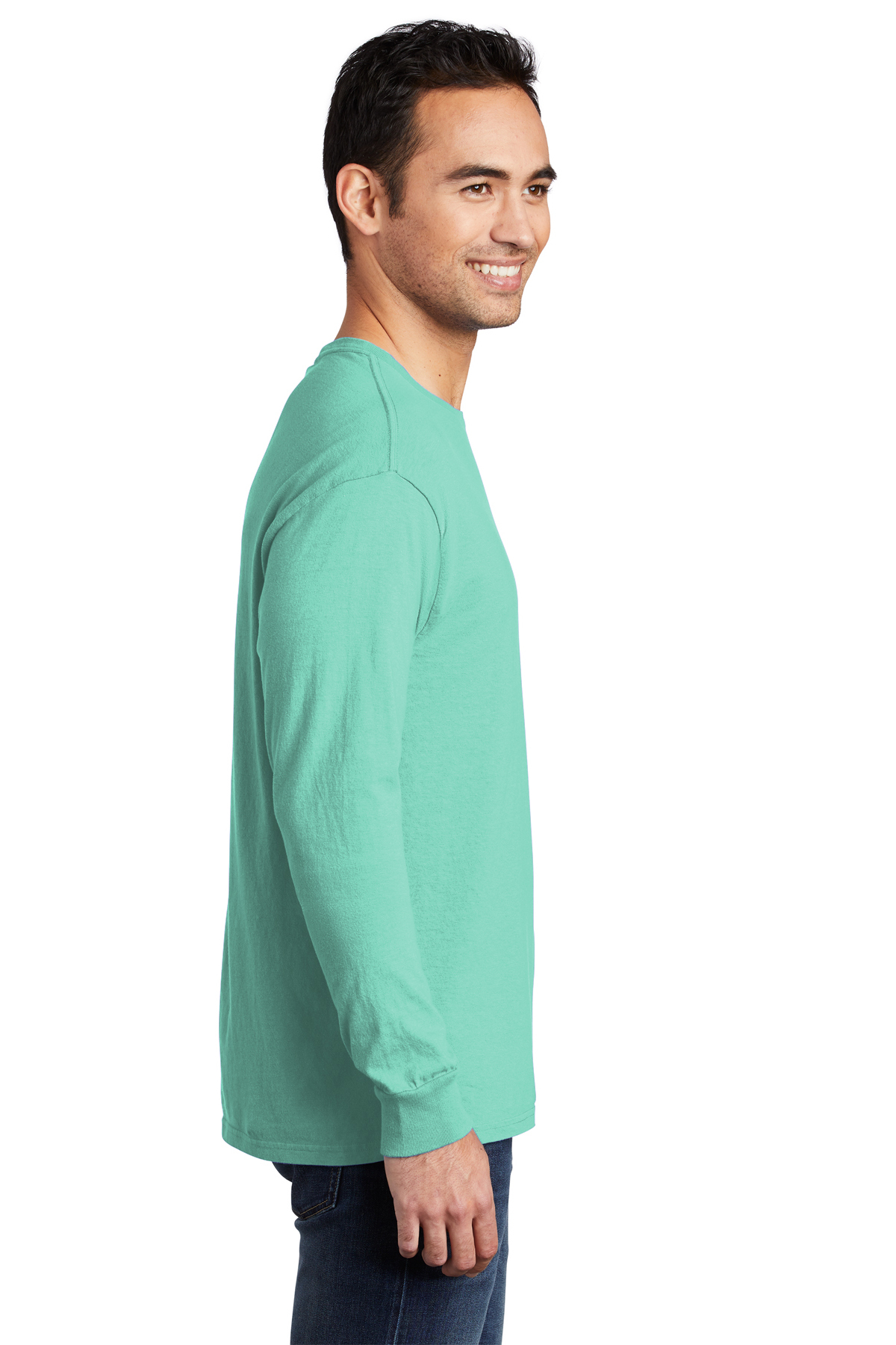 Port & Company Beach Wash Garment-Dyed Long Sleeve Tee | Product | Port ...