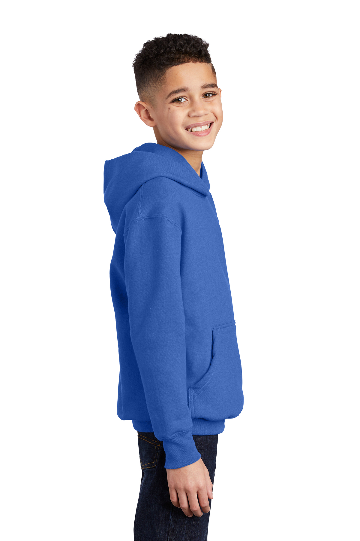 Port & Company Youth Core Fleece Pullover Hooded Sweatshirt | Product |  SanMar