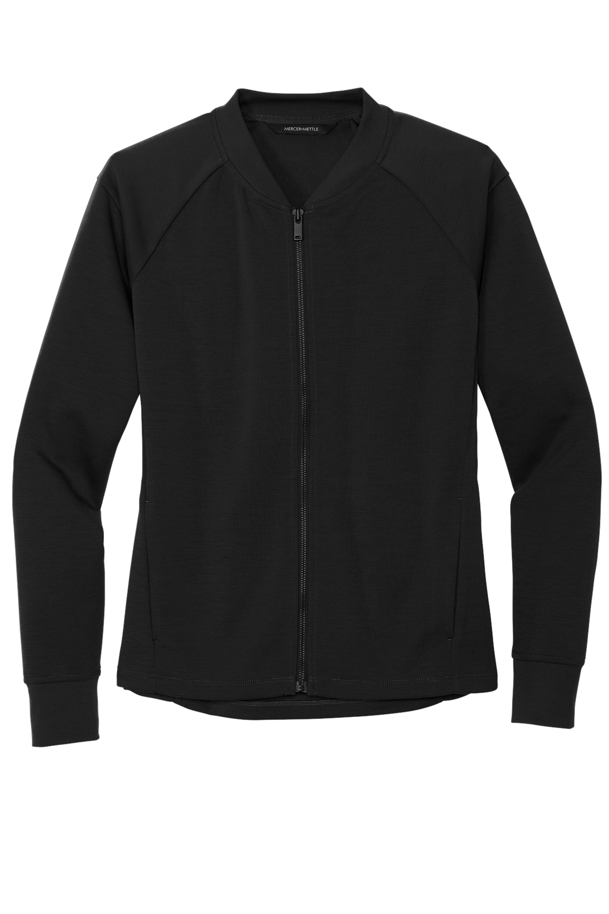 海外ブランド  Women's Mercer+Mettle Double-Knit SanMar | Product | Bomber トップス