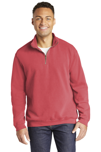 Comfort Colors Ring Spun 1/4-Zip Sweatshirt | Product | SanMar