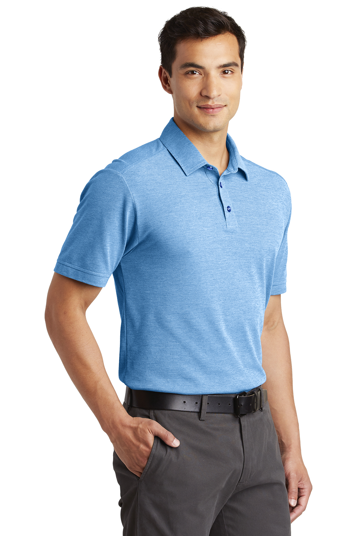 Port authority coastal shop cotton blend polo
