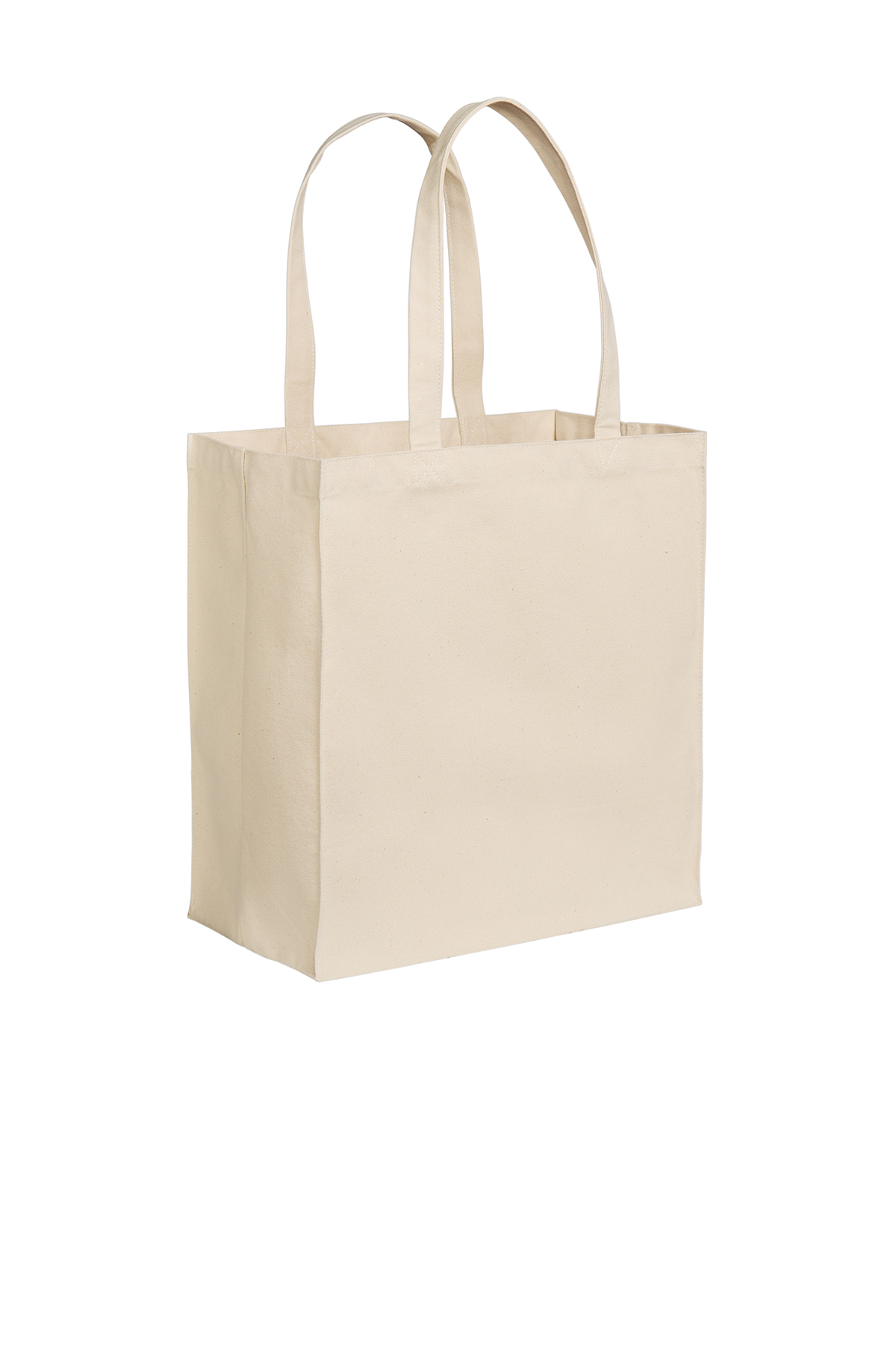 Port Authority Cotton Canvas Over-the-Shoulder Tote | Product | SanMar