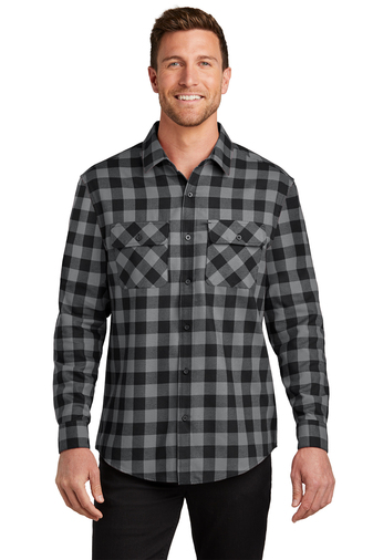 Port Authority Plaid Flannel Shirt | Product | SanMar
