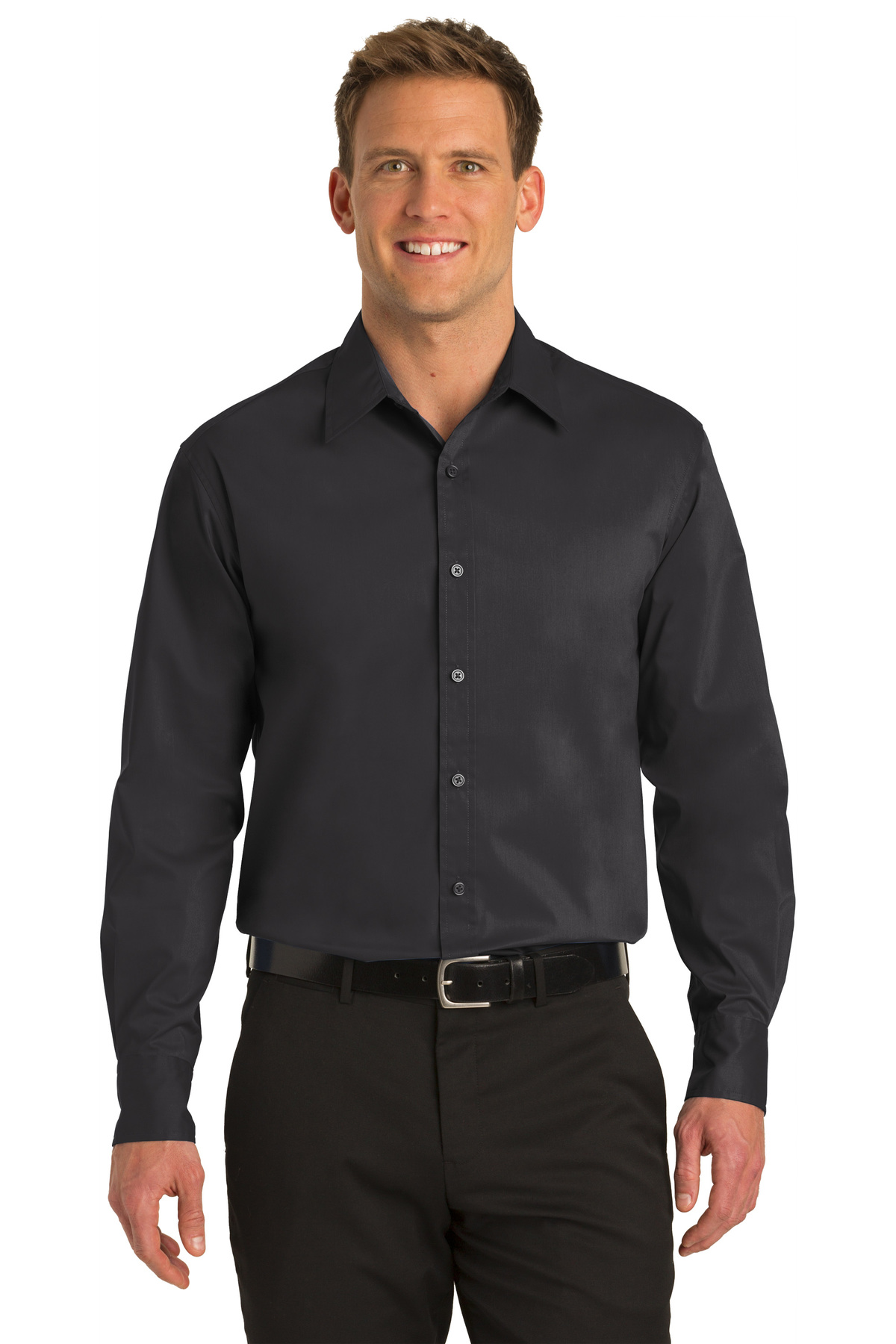 S646 Port Authority Stretch Poplin Shirt 