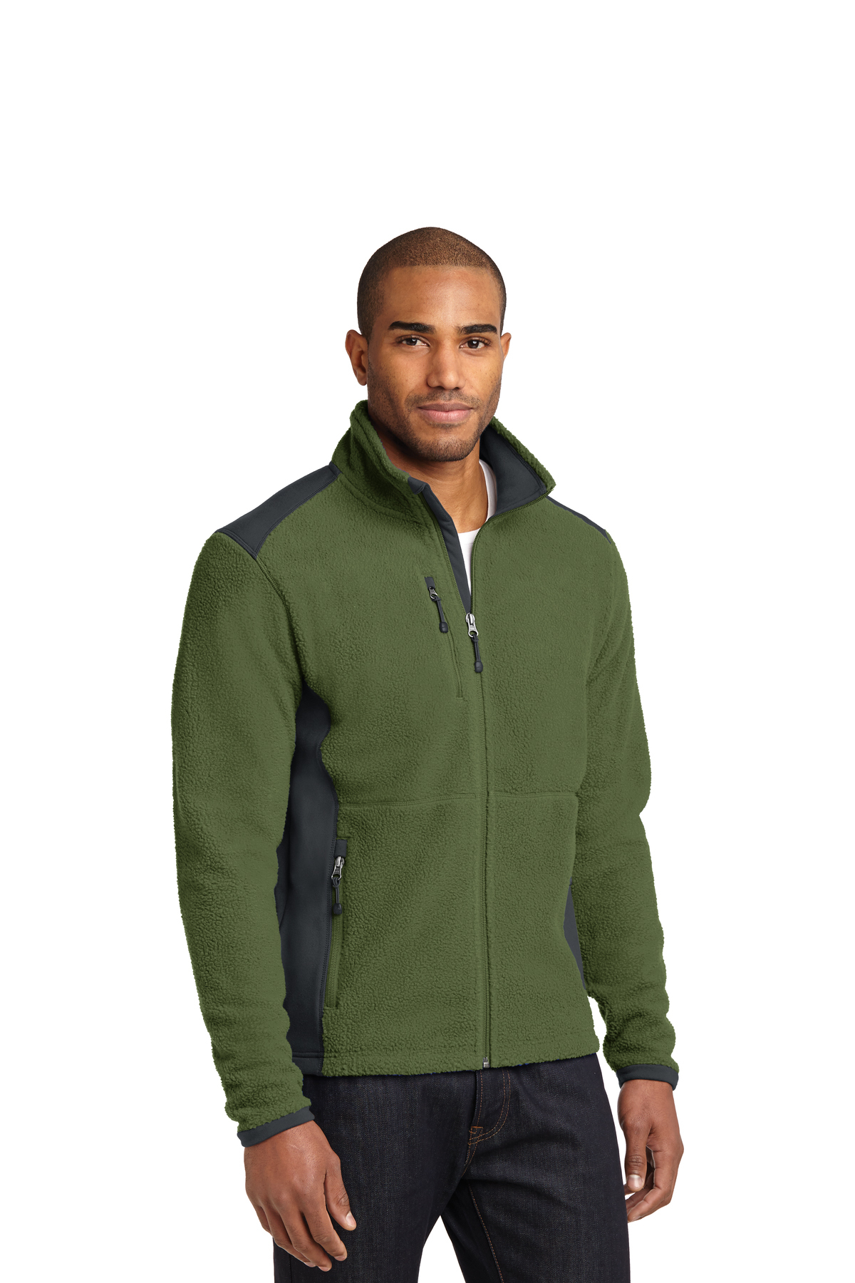 Eddie Bauer Full-Zip Sherpa Fleece Jacket | Product | SanMar